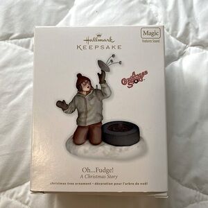 Hallmark Keepsake A Christmas Story Christmas Tree Ornament Oh Fudge 2011